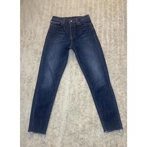 Levi's classic 501 Skinny high-waisted button-fly jeans Size W28